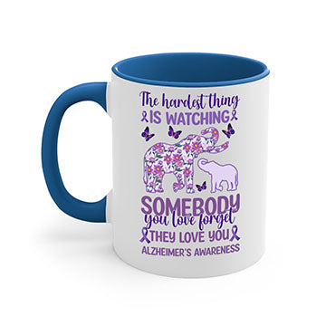 AlzheimerS Awareness Purple Elephant 16#- alzheimers-Mug / Coffee Cup