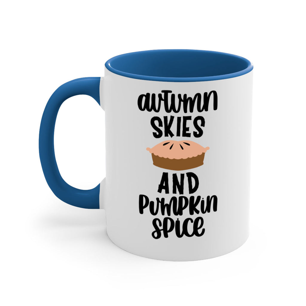 Autumn Skies And Pumpkin Spice 477#- fall-Mug / Coffee Cup