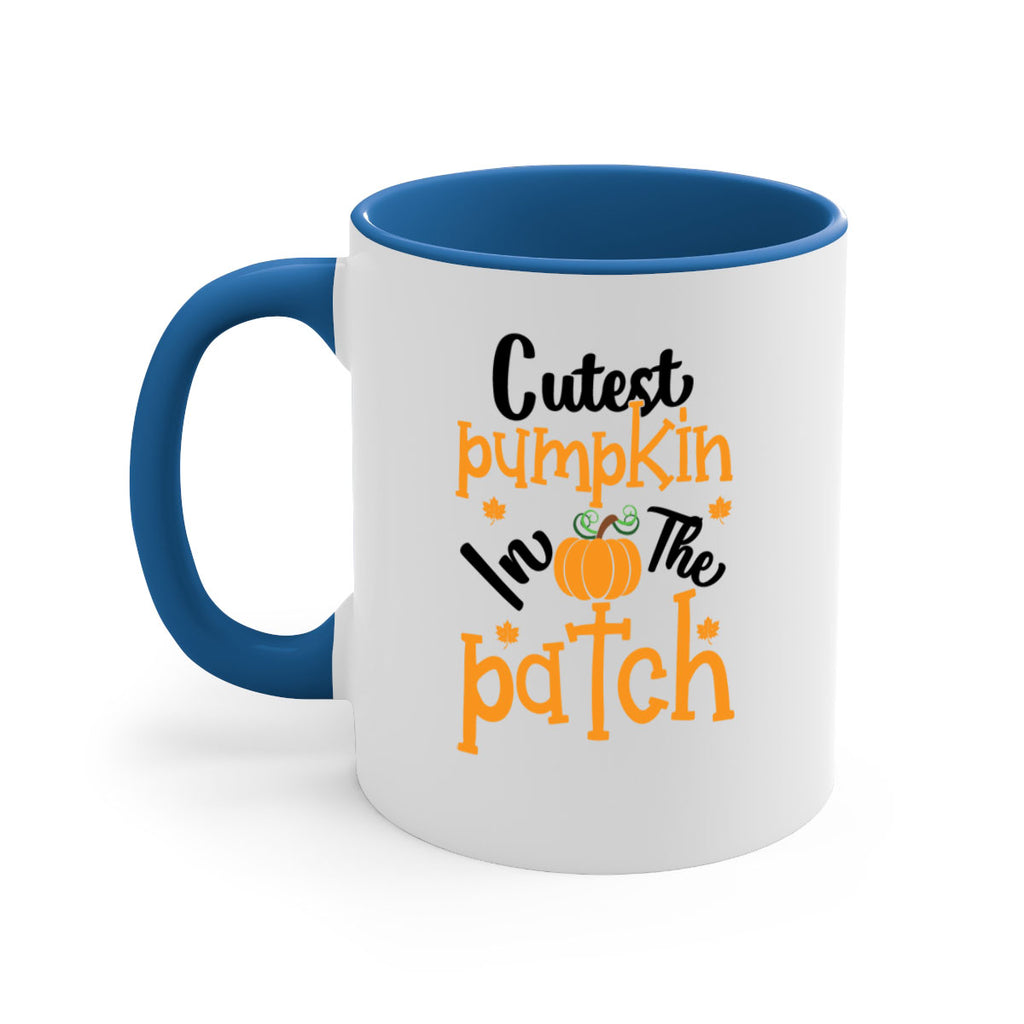 Cutestpumpkininthepatch 66#- fall-Mug / Coffee Cup