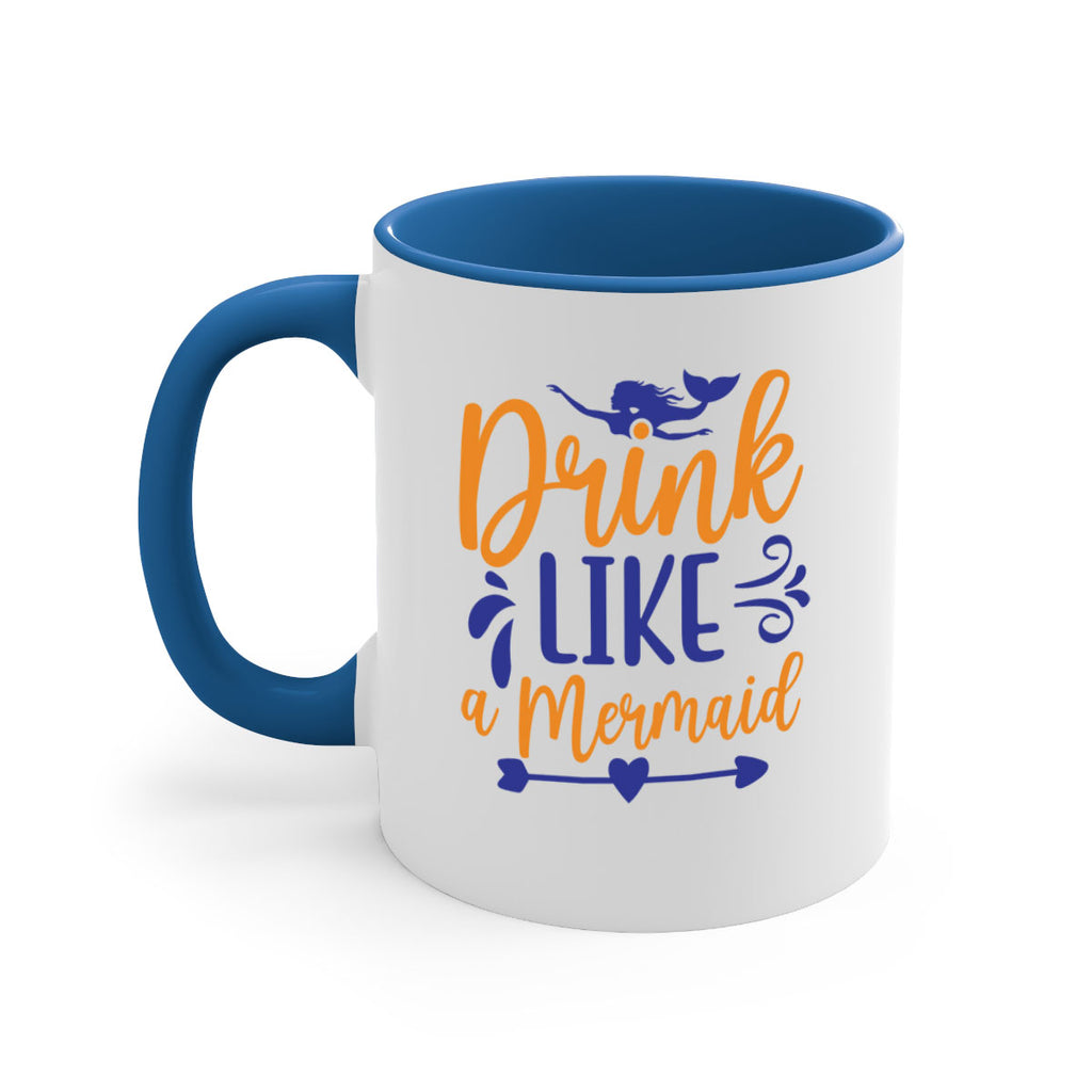 Drink Like a Mermaid 137#- mermaid-Mug / Coffee Cup