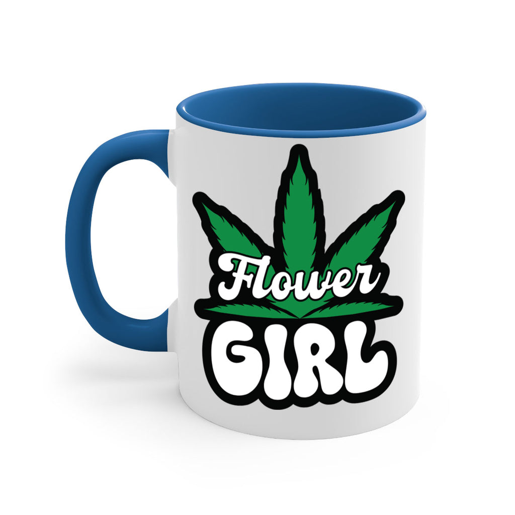 Flower girl 85#- marijuana-Mug / Coffee Cup