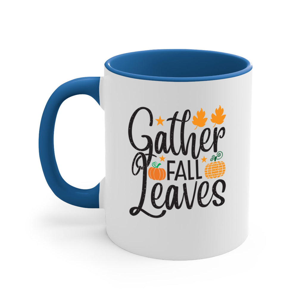 Gatherfallleaves 189#- fall-Mug / Coffee Cup