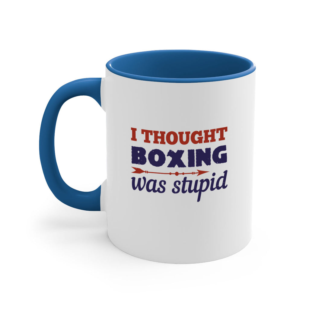 I thought boxing was stupid 2045#- boxing-Mug / Coffee Cup