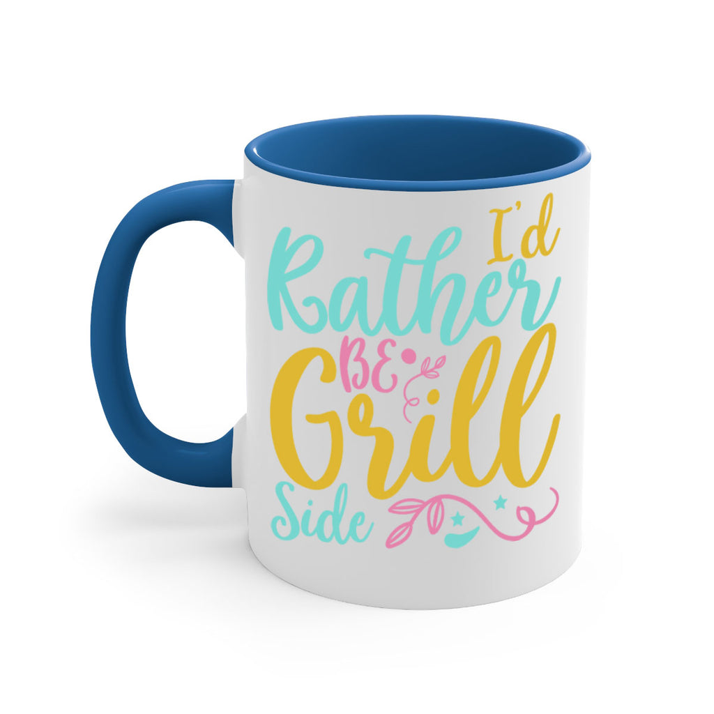 ID RATHER BE GRILL SIDE Style 62#- Summer-Mug / Coffee Cup