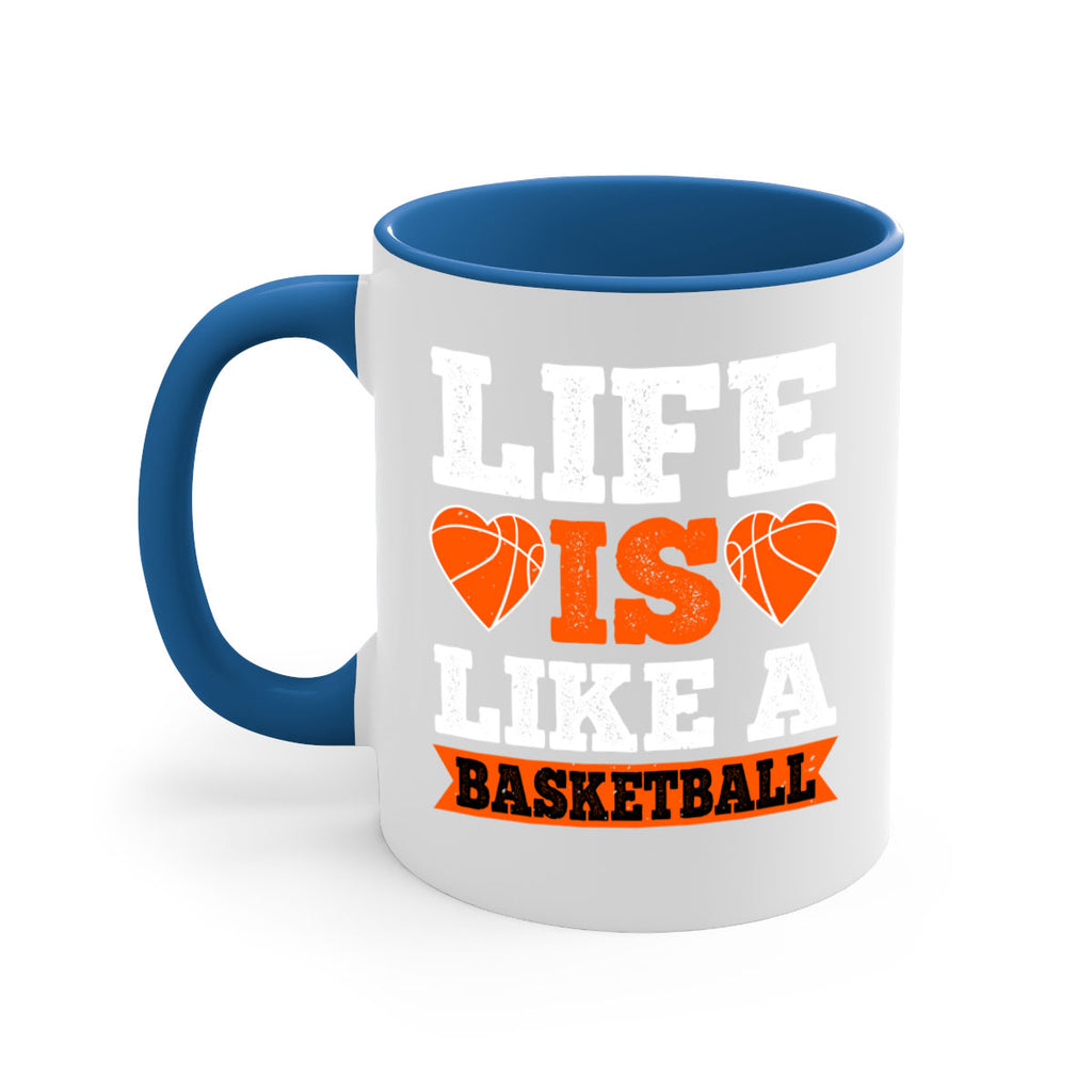 Life is like a basketball 897#- basketball-Mug / Coffee Cup
