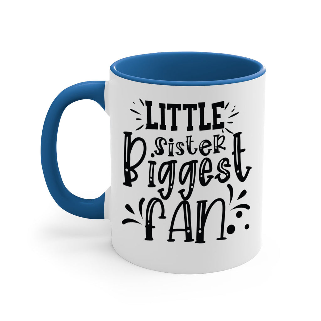 Little Sister Biggest Fan 2055#- baseball-Mug / Coffee Cup