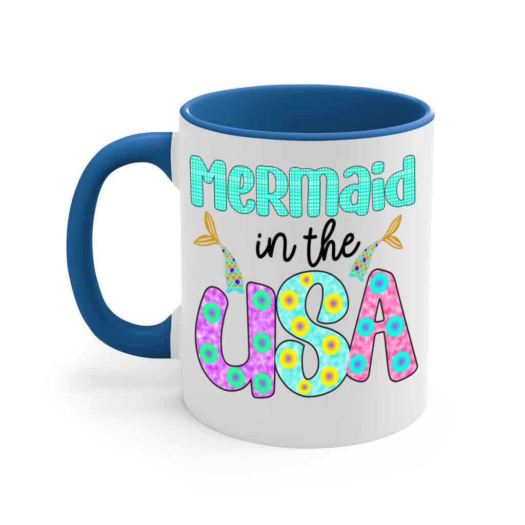 Mermaid In The Usa 421#- mermaid-Mug / Coffee Cup