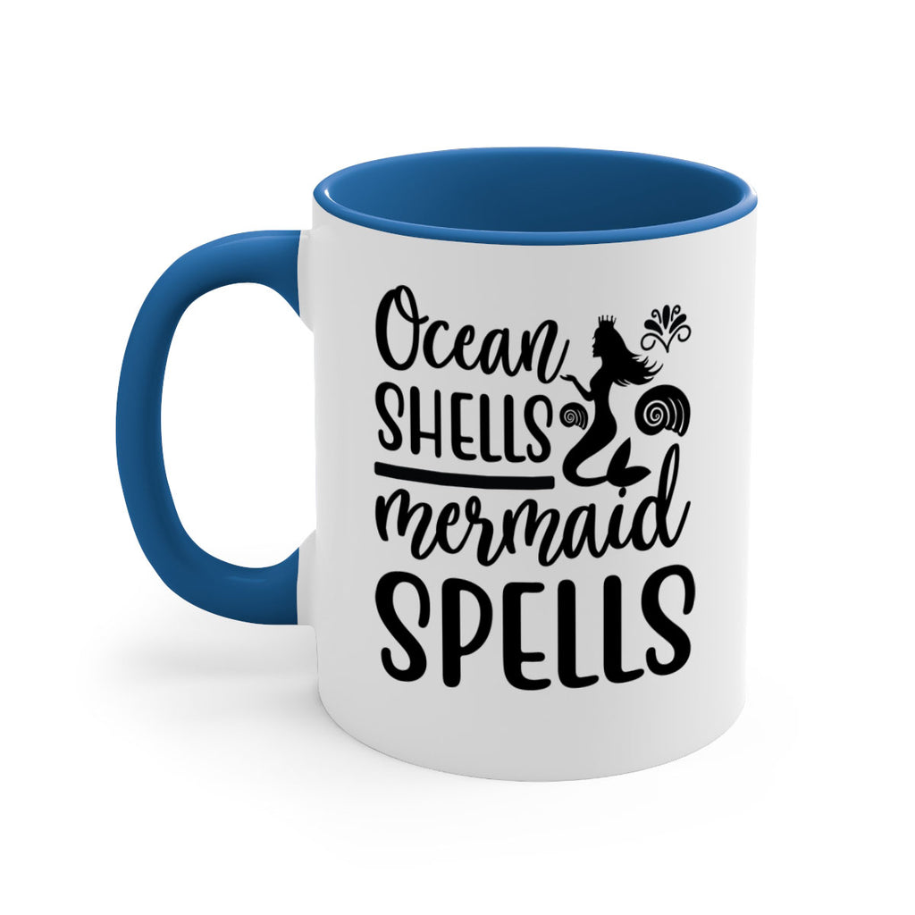 Ocean shells mermaid spells 522#- mermaid-Mug / Coffee Cup