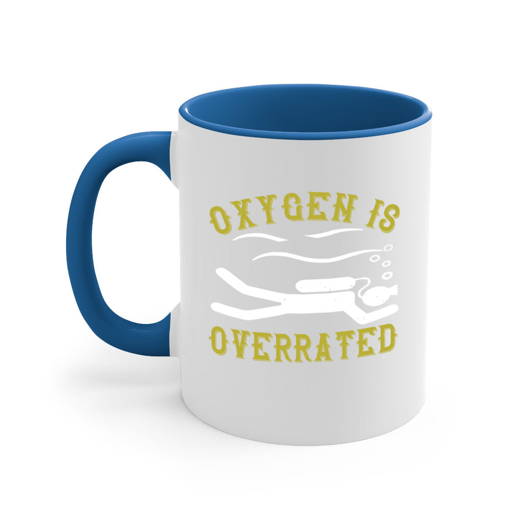 Oxygen is overrated 603#- swimming-Mug / Coffee Cup