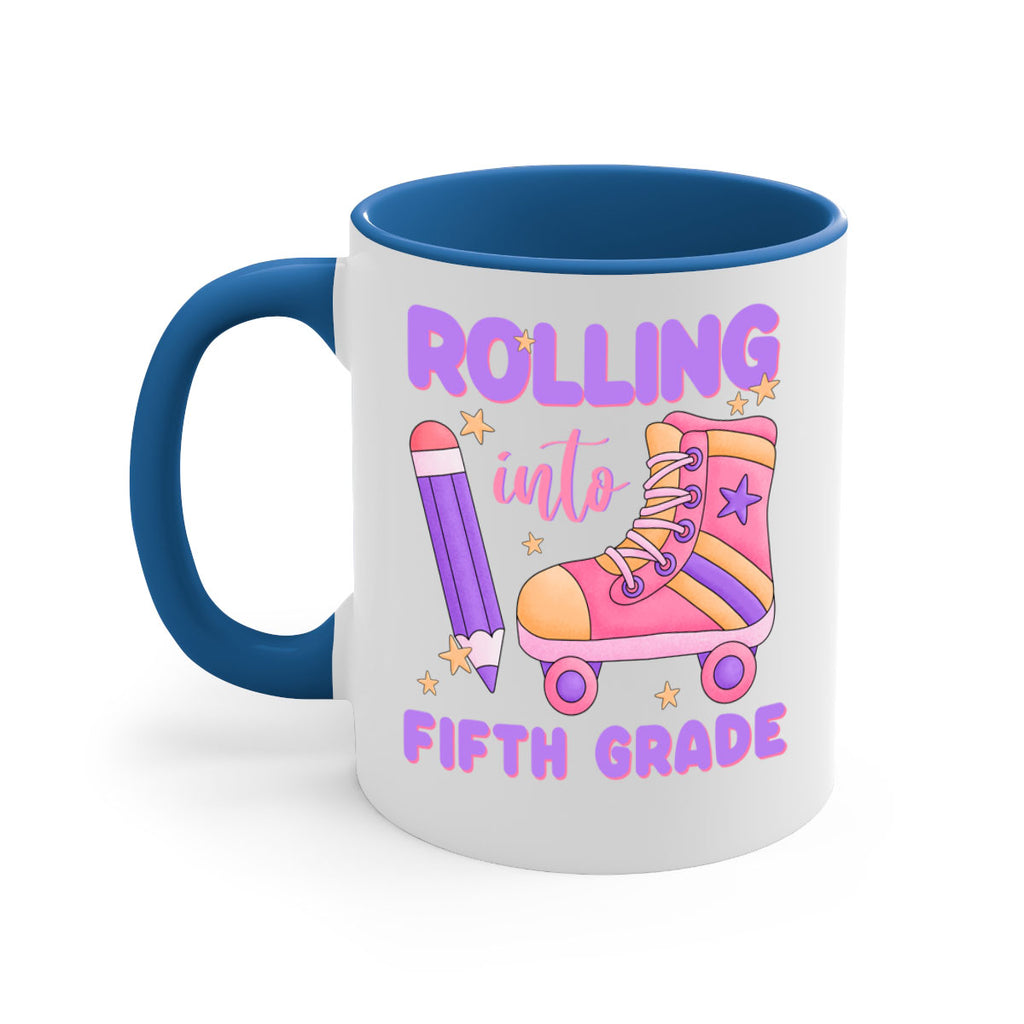 Rolling into 5th Grade 26#- 5th grade-Mug / Coffee Cup