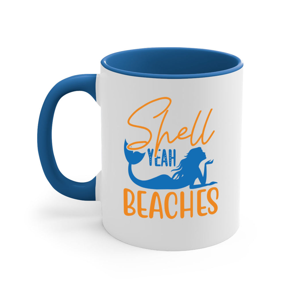 Shell Yeah Beaches 591#- mermaid-Mug / Coffee Cup