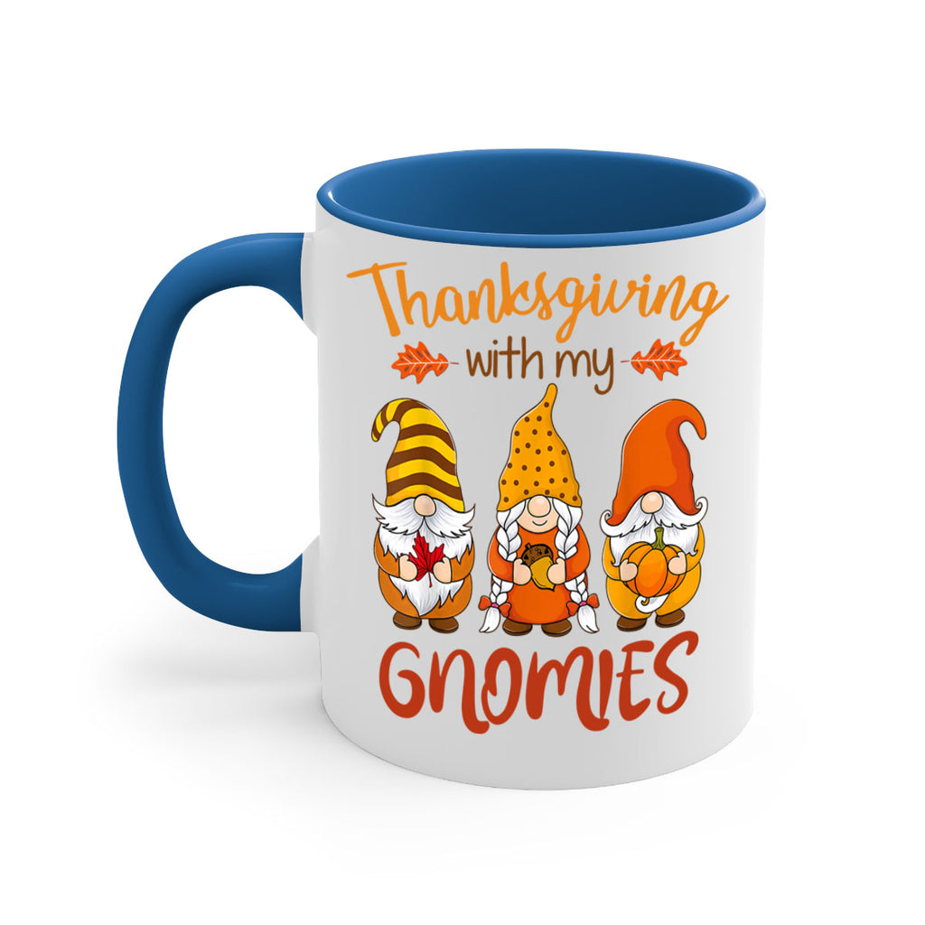 ThanksgivingWithGnomiesFall 610#- fall-Mug / Coffee Cup