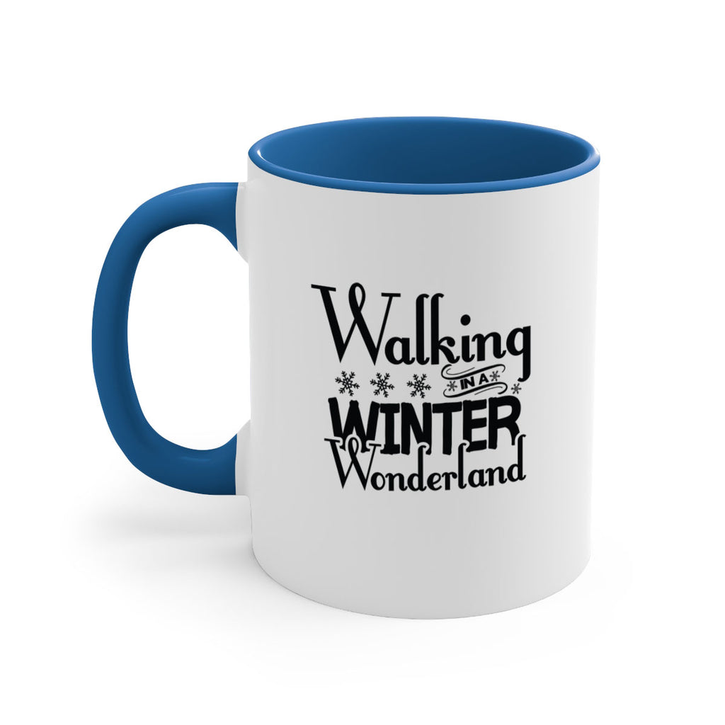 Walking in a Winter Wonderland 437#- winter-Mug / Coffee Cup