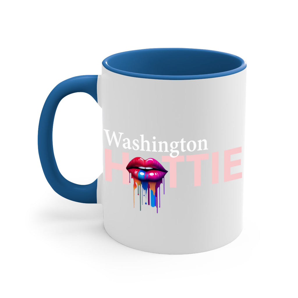 Washington Hottie with dripping lips 121#- Hottie Collection-Mug / Coffee Cup
