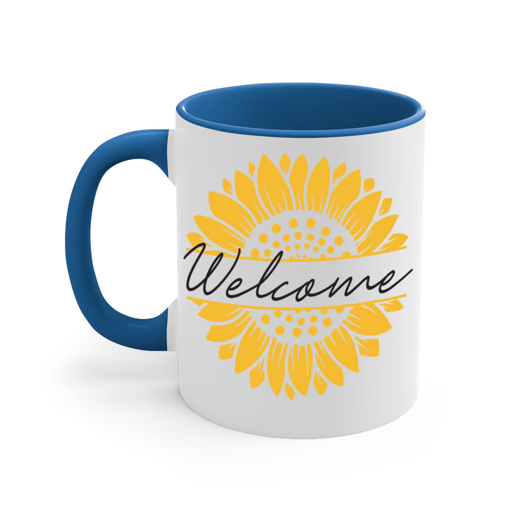 Welcome Sunflower585#- spring-Mug / Coffee Cup
