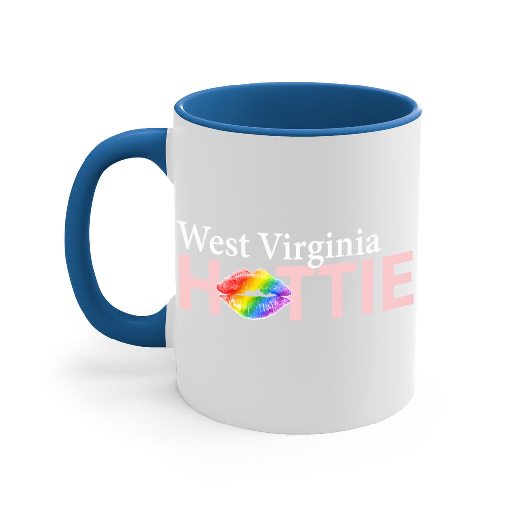 West Virginia Hottie with rainbow lips 99#- Hottie Collection-Mug / Coffee Cup