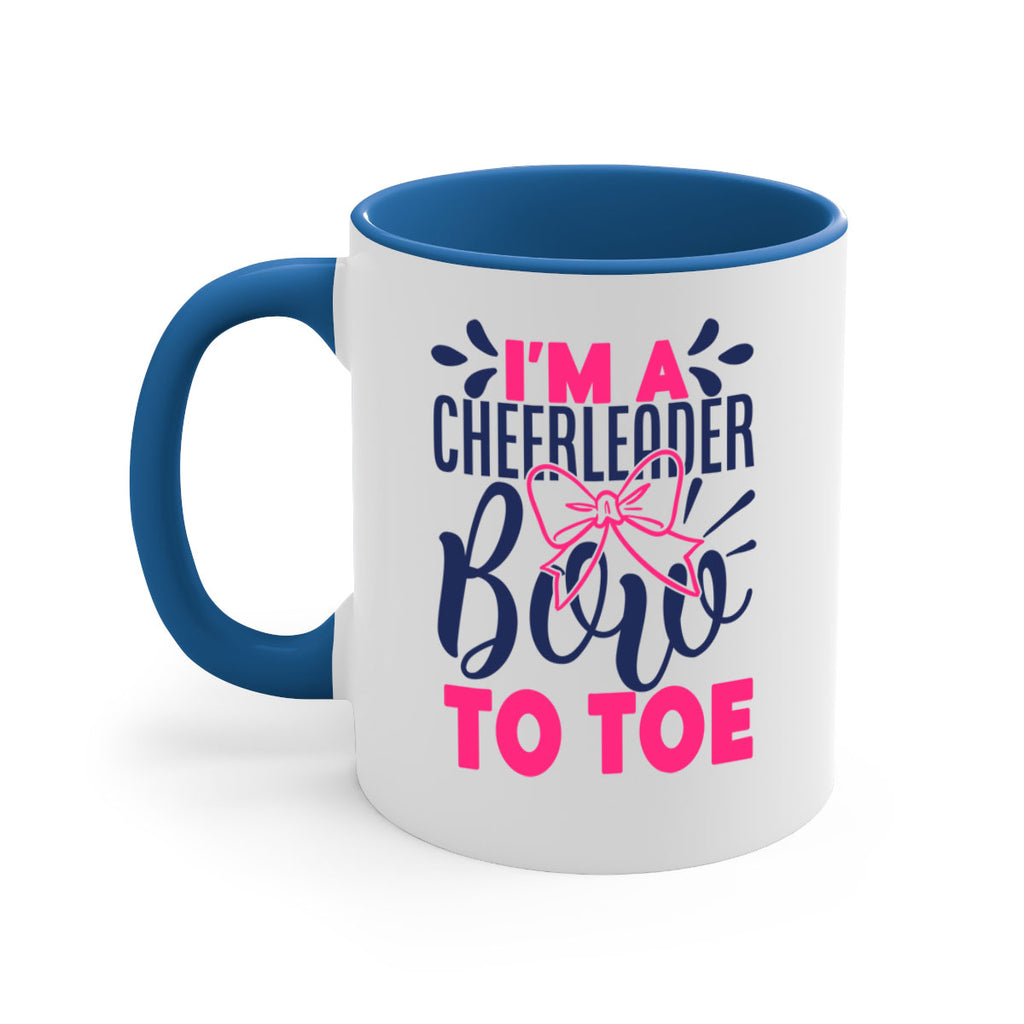 im a cheerleader bow to toe 1744#- cheer-Mug / Coffee Cup