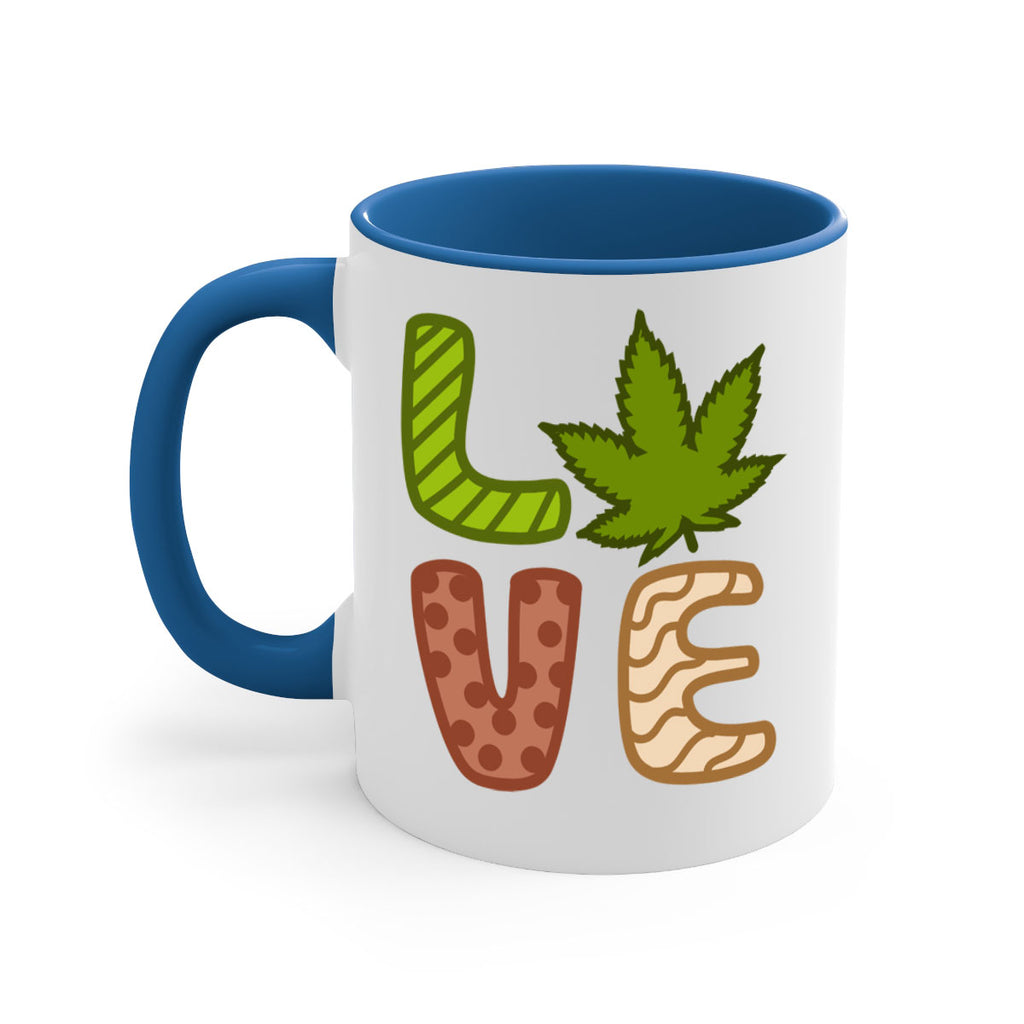 love weed 193#- marijuana-Mug / Coffee Cup