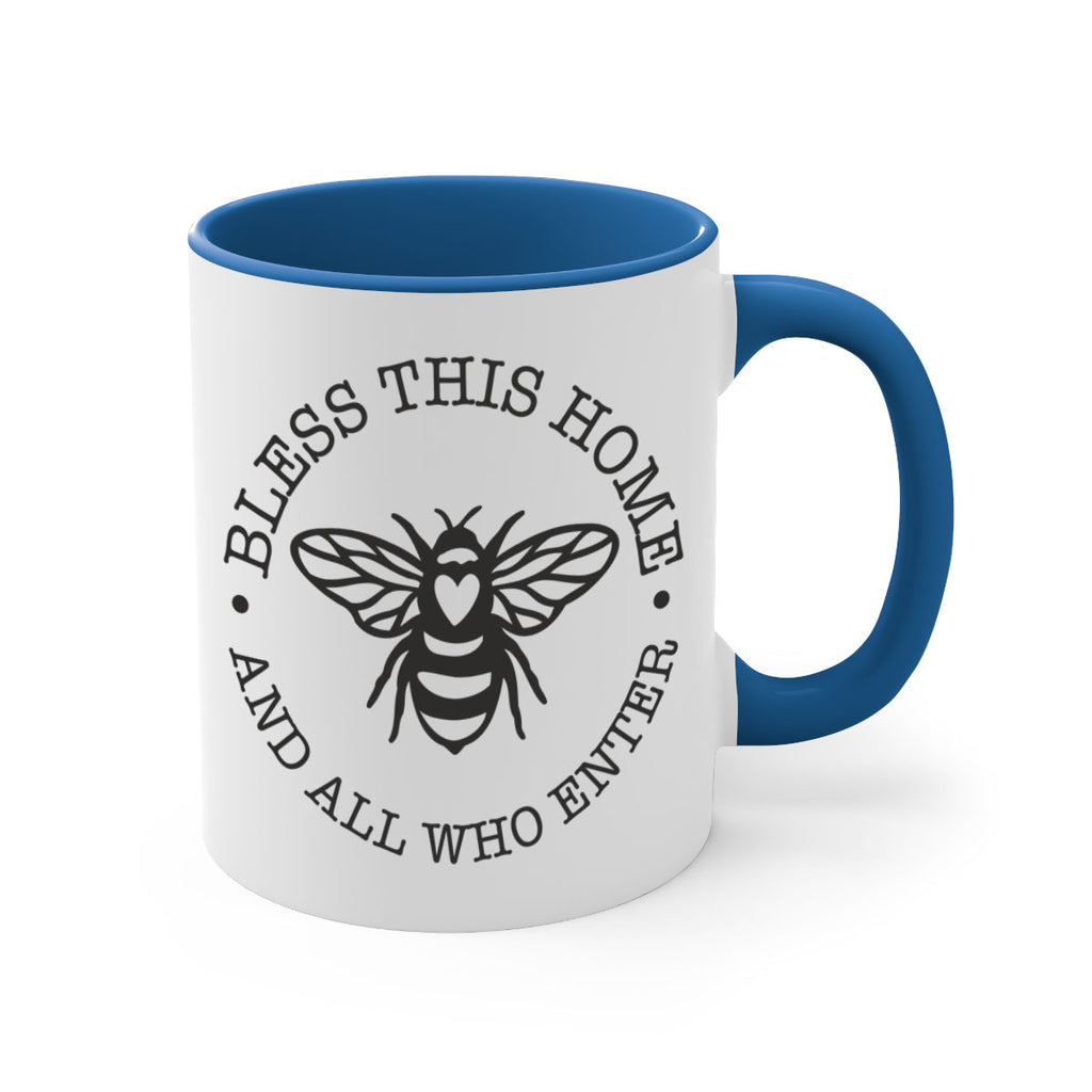 Bless this Home Bee59#- spring-Mug / Coffee Cup