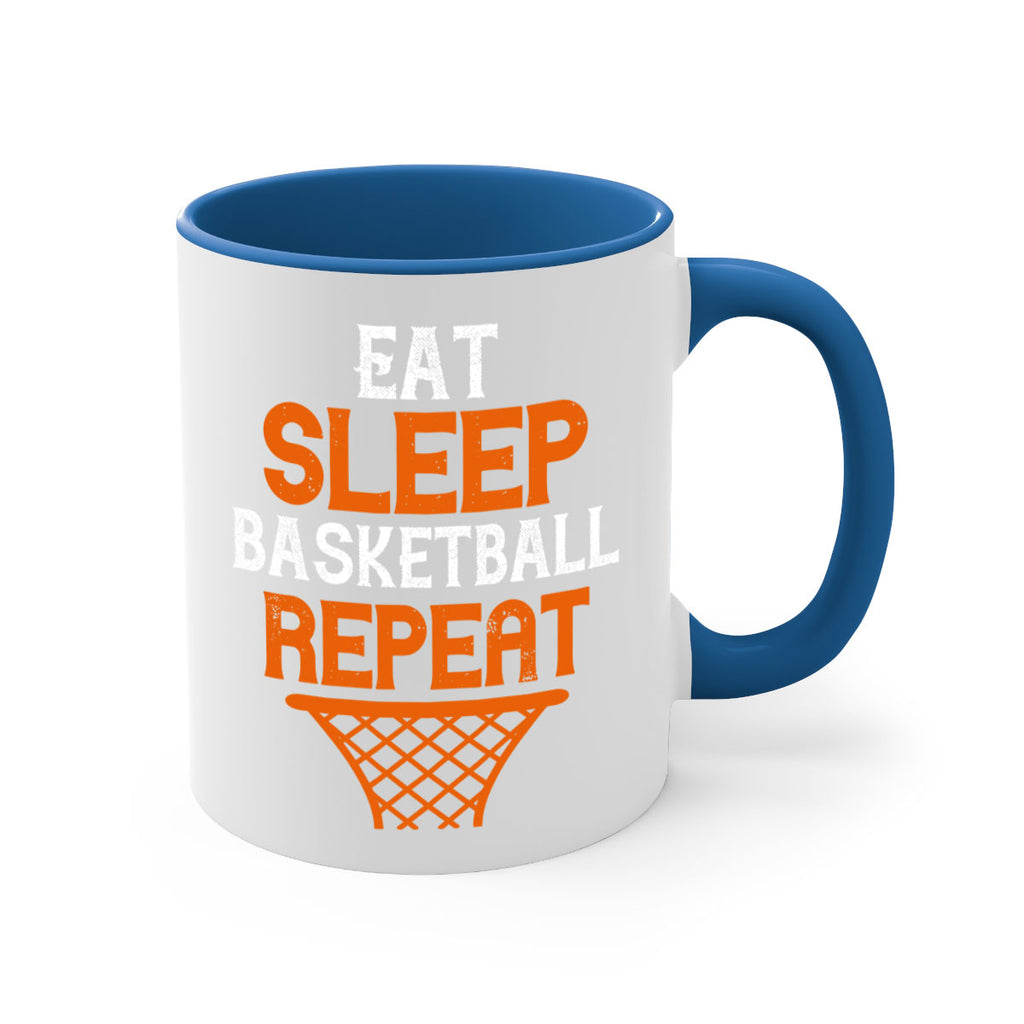 Eat more sleep basketball repeat 2351#- basketball-Mug / Coffee Cup