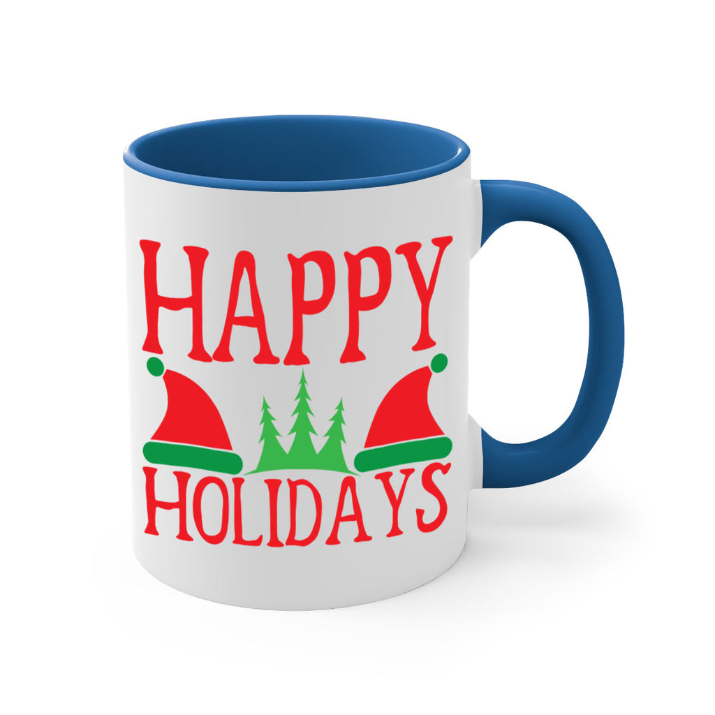 Happy Holidays 136#- winter-Mug / Coffee Cup