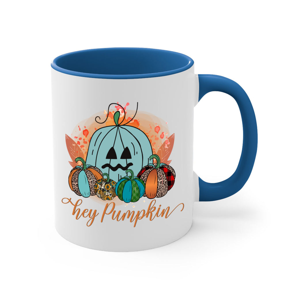 Hey Pumpkin 302#- fall-Mug / Coffee Cup