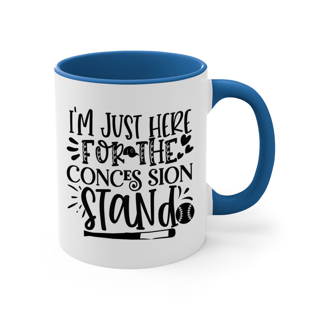 Im Just Here For the Conces sion stand 2072#- baseball-Mug / Coffee Cup