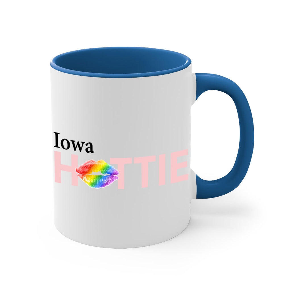 Iowa Hottie with rainbow lips 15#- Hottie Collection-Mug / Coffee Cup