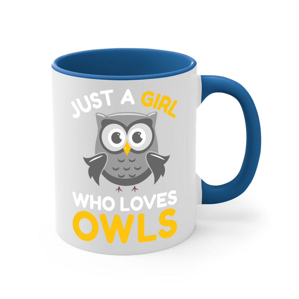 Just a Boy Who Loves A TurtleRabbit 11#- owl-Mug / Coffee Cup