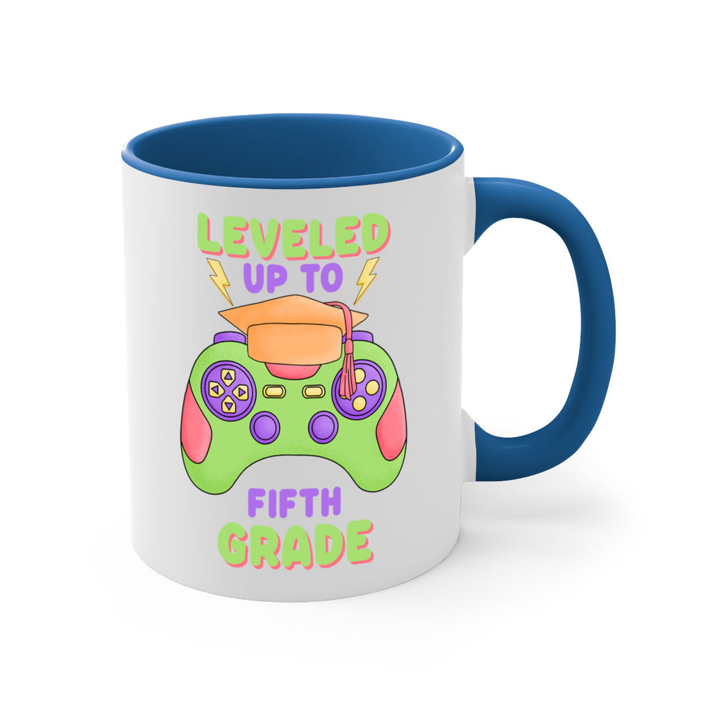 Leveled up to 5th Grade 17#- 5th grade-Mug / Coffee Cup