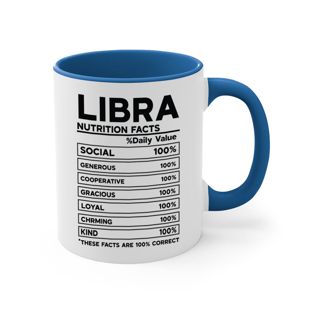 Libra Nutrition Facts 318#- zodiac-Mug / Coffee Cup