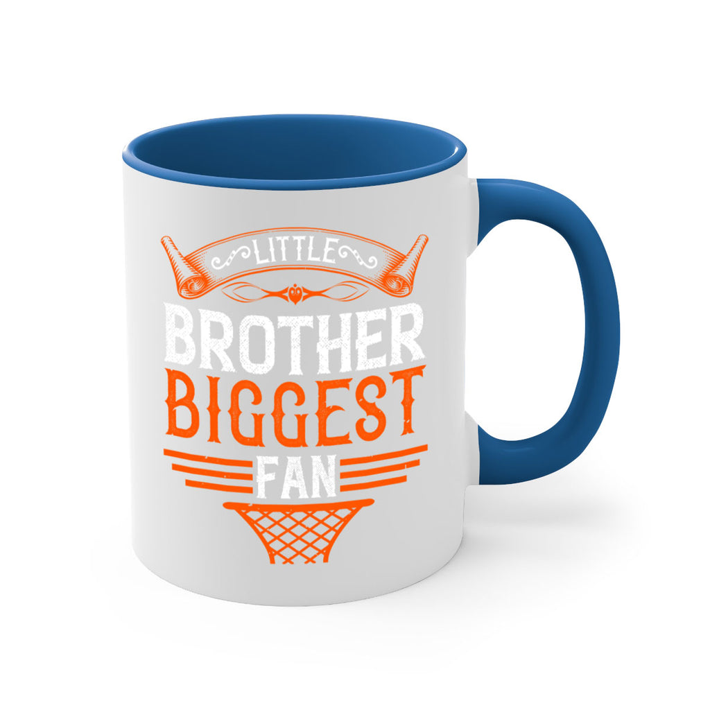 Little brother biggest fan 873#- basketball-Mug / Coffee Cup