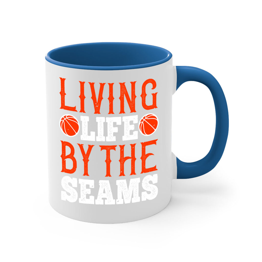 Living life by the seams 1965#- basketball-Mug / Coffee Cup