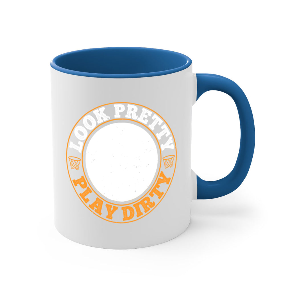 Look pretty Play dirty 1945#- basketball-Mug / Coffee Cup