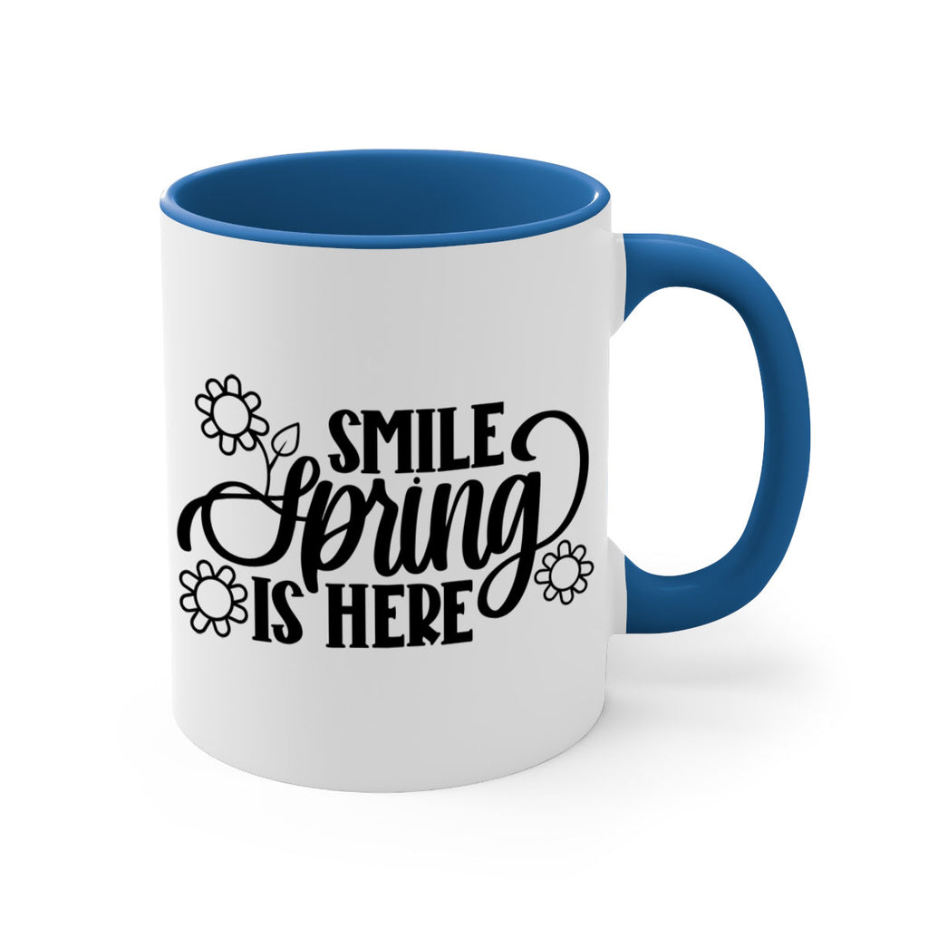 PNG_Smile Spring Is Here395#- spring-Mug / Coffee Cup