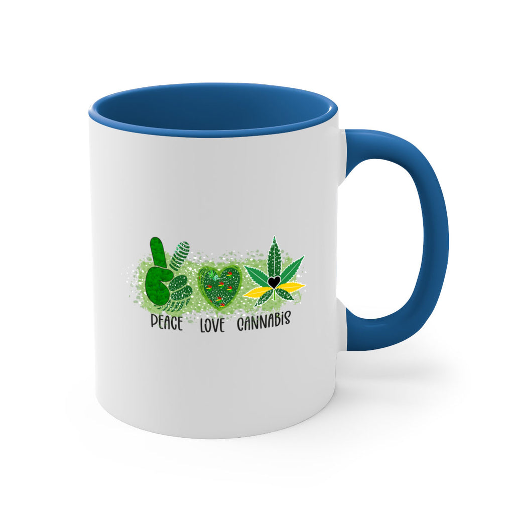 Peace Love Cannabis 215#- marijuana-Mug / Coffee Cup