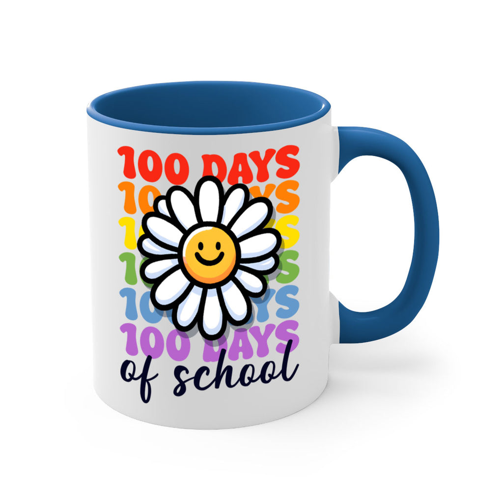 Retro Flower 100 Days Of 56#- 100 days-Mug / Coffee Cup