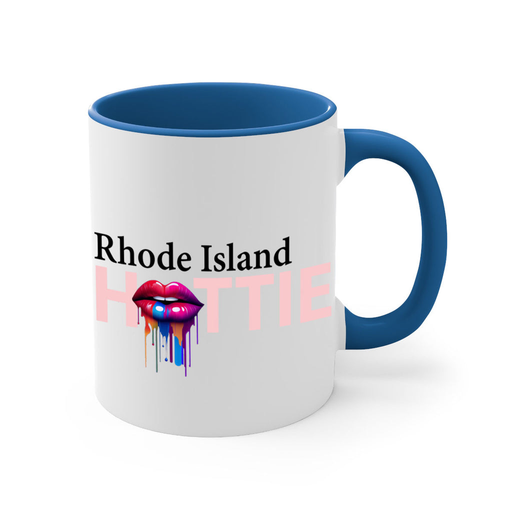 Rhode Island Hottie with dripping lips 39#- Hottie Collection-Mug / Coffee Cup