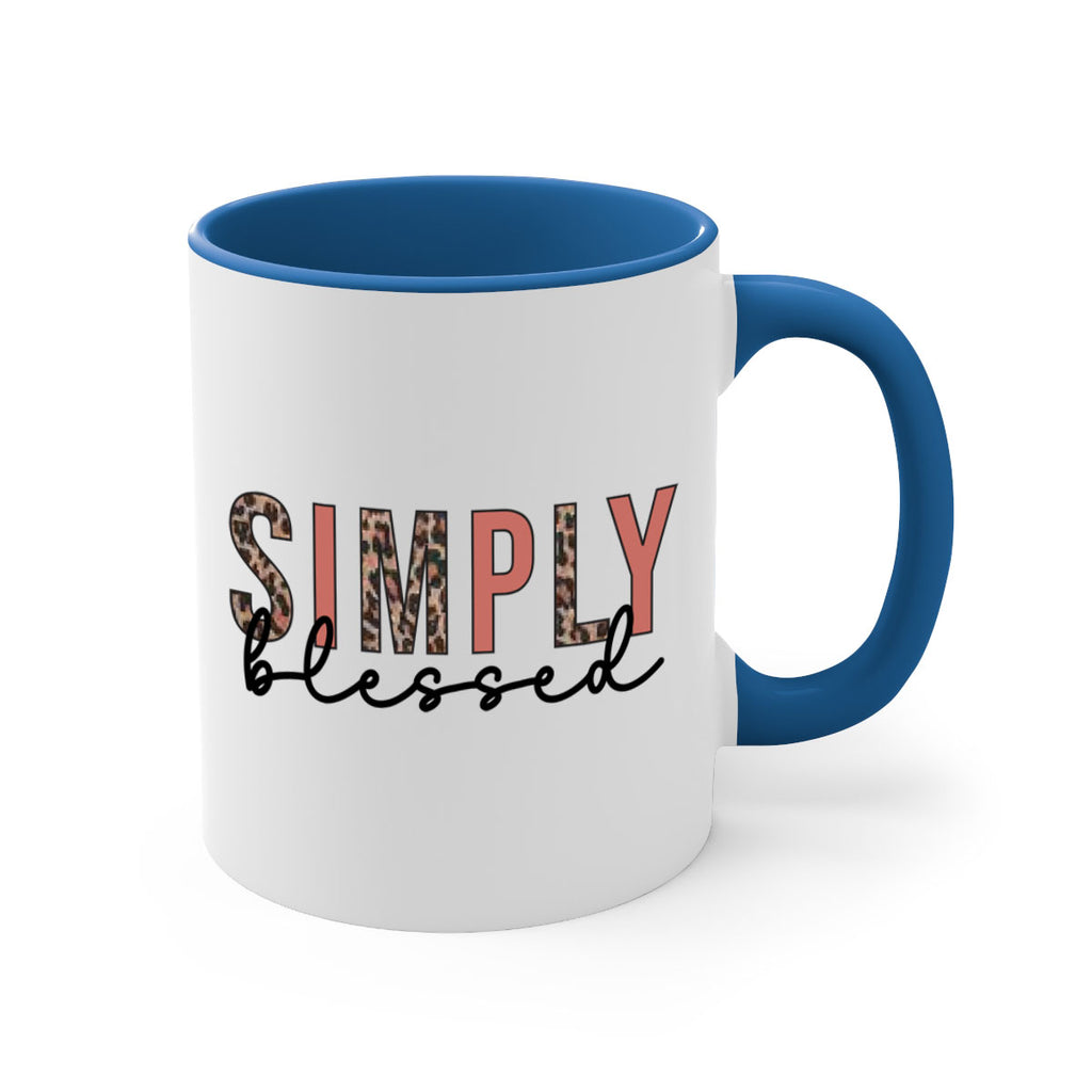 Simply blessed 575#- fall-Mug / Coffee Cup