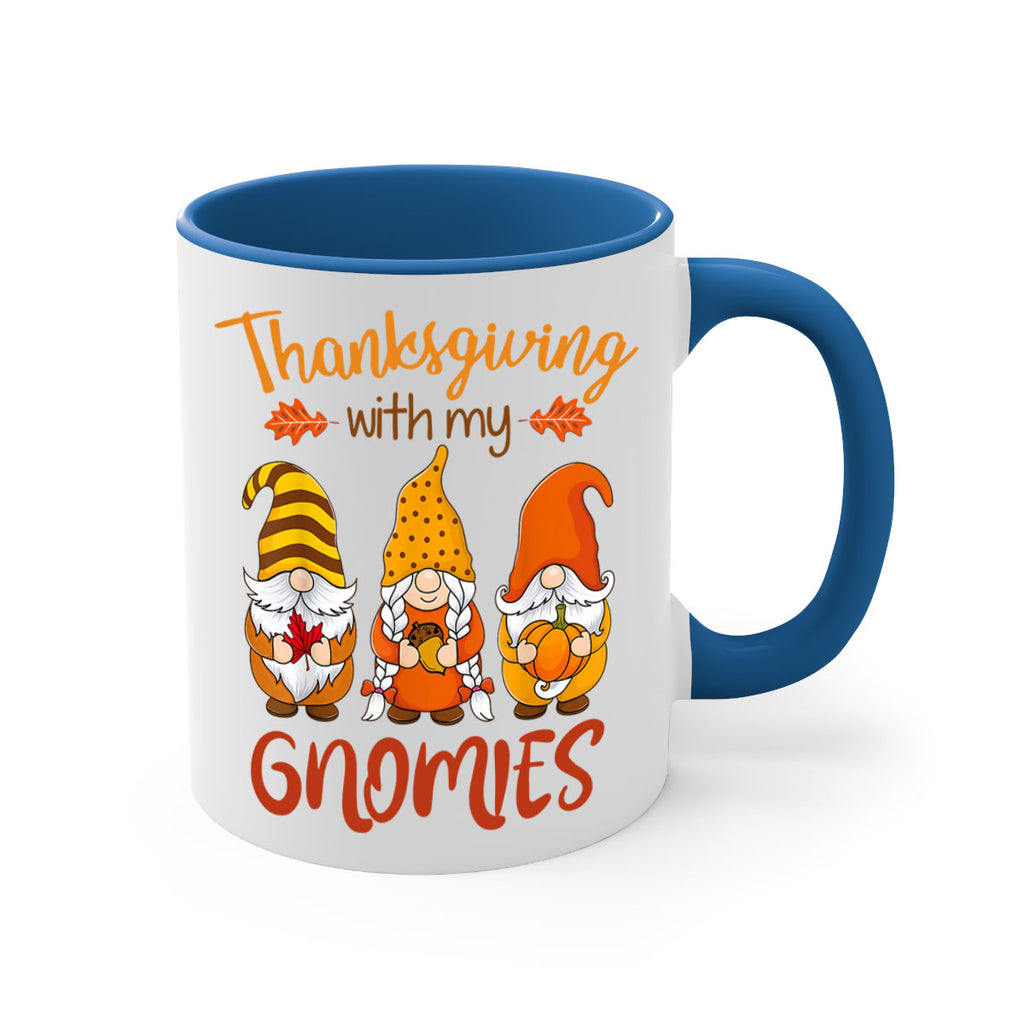 ThanksgivingWithGnomiesFall 610#- fall-Mug / Coffee Cup