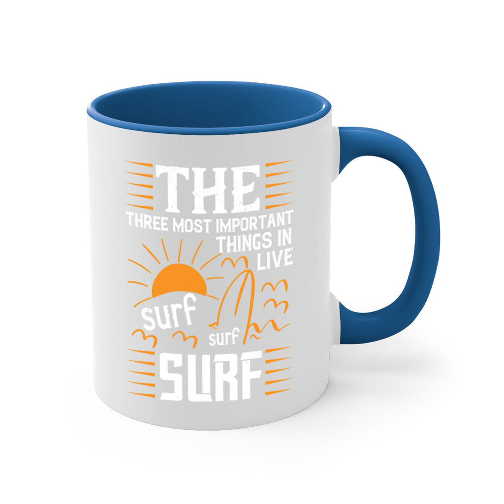 The three most important things in life sur surf surf 174#- surfing-Mug / Coffee Cup