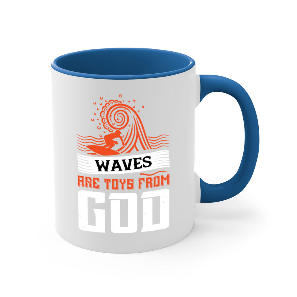 Waves are toys from God 2387#- surfing-Mug / Coffee Cup