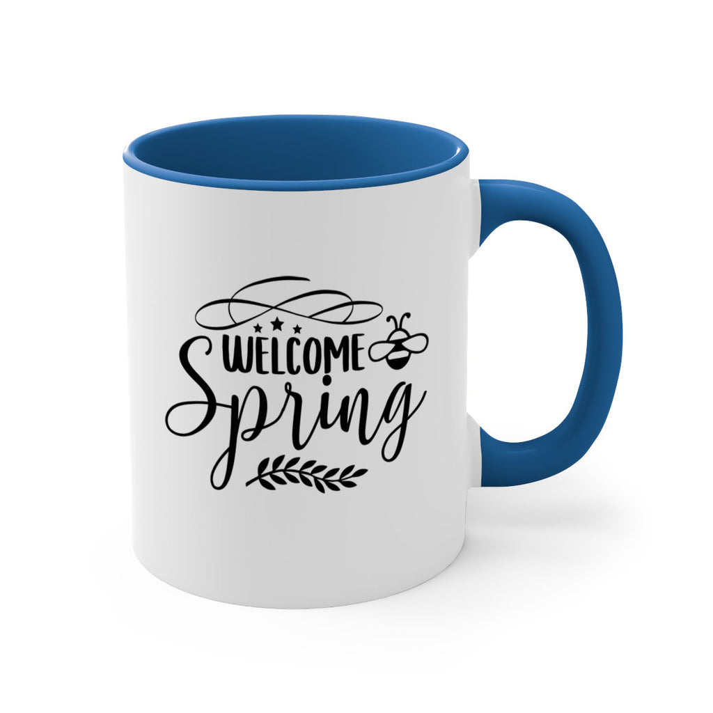 Welcome spring design  594#- spring-Mug / Coffee Cup
