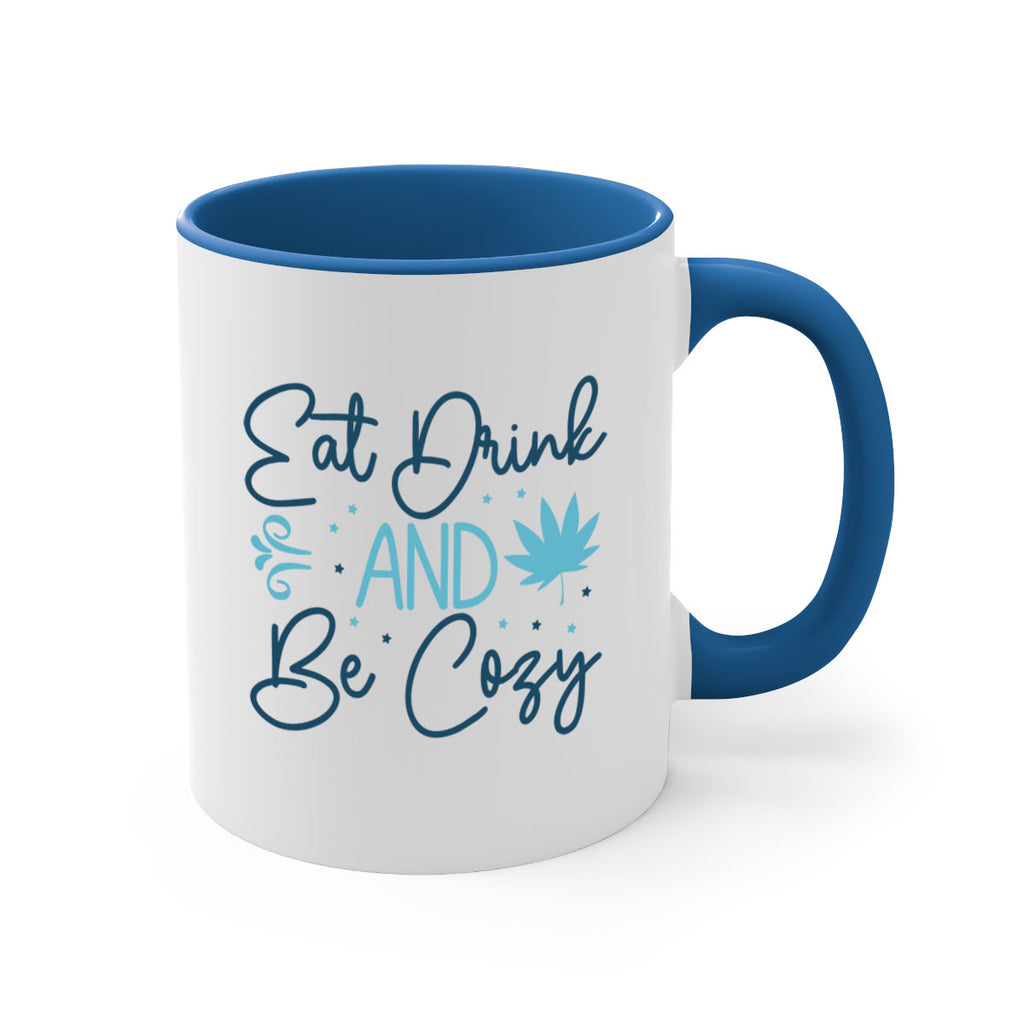 eat drink and be cozy 98#- winter-Mug / Coffee Cup