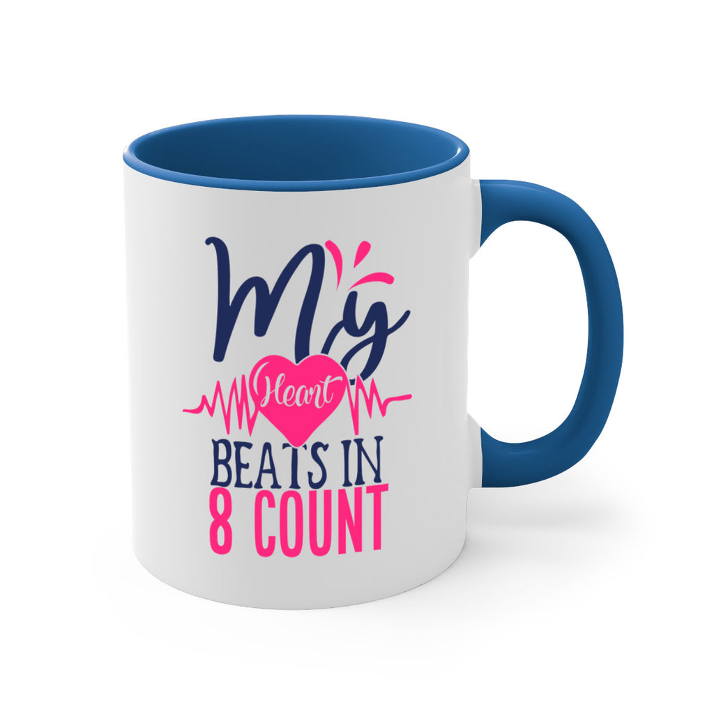 my heart beats in count 1740#- cheer-Mug / Coffee Cup
