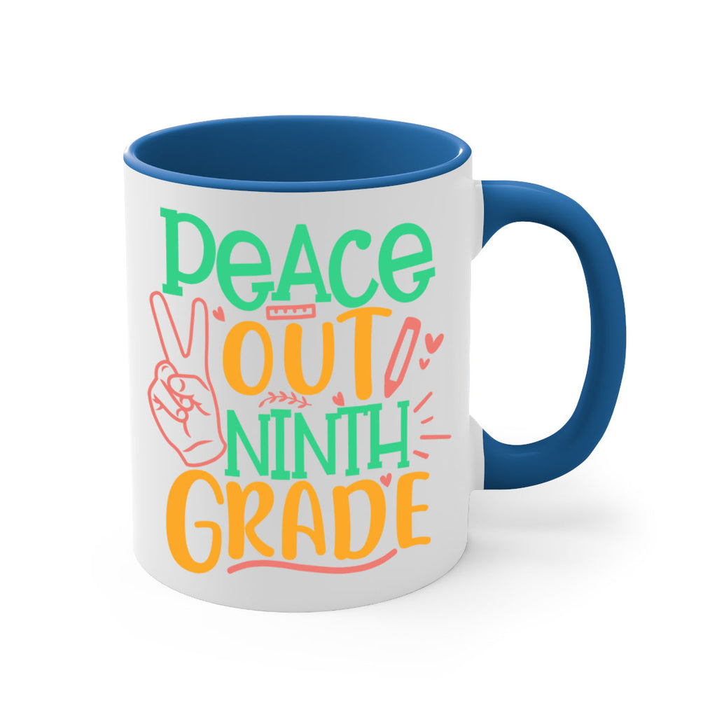 peace out 9th grade 2#- 9th grade-Mug / Coffee Cup