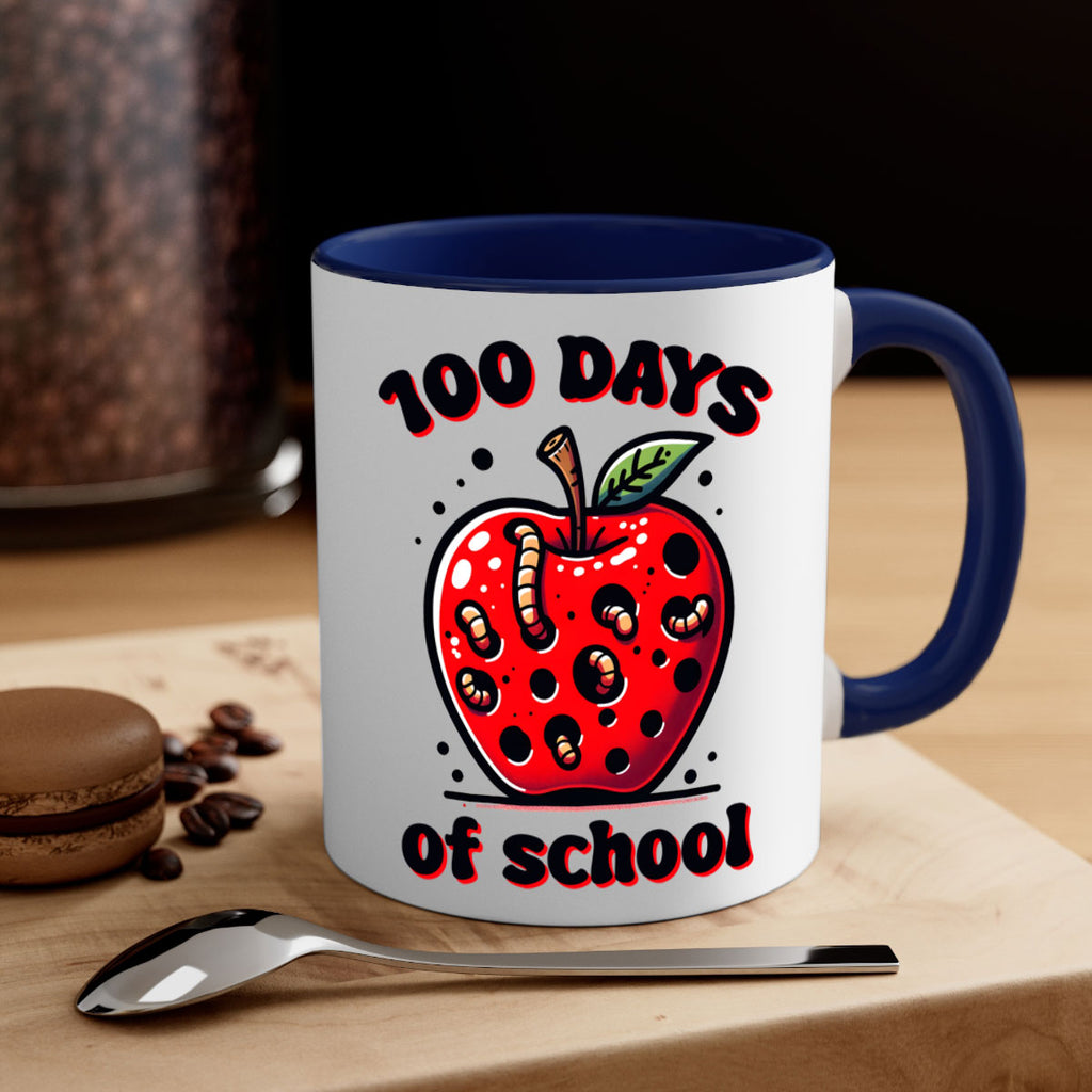 100 Days of School Apple 31#- 100 days-Mug / Coffee Cup