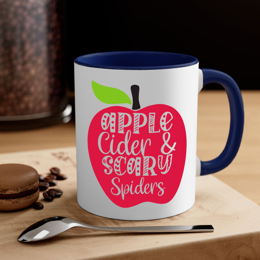 Apple Cider Scary Spiders 10#- fall-Mug / Coffee Cup