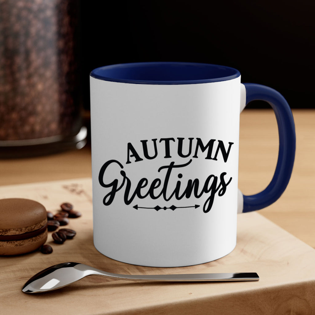 Autumn Greetings 16#- fall-Mug / Coffee Cup
