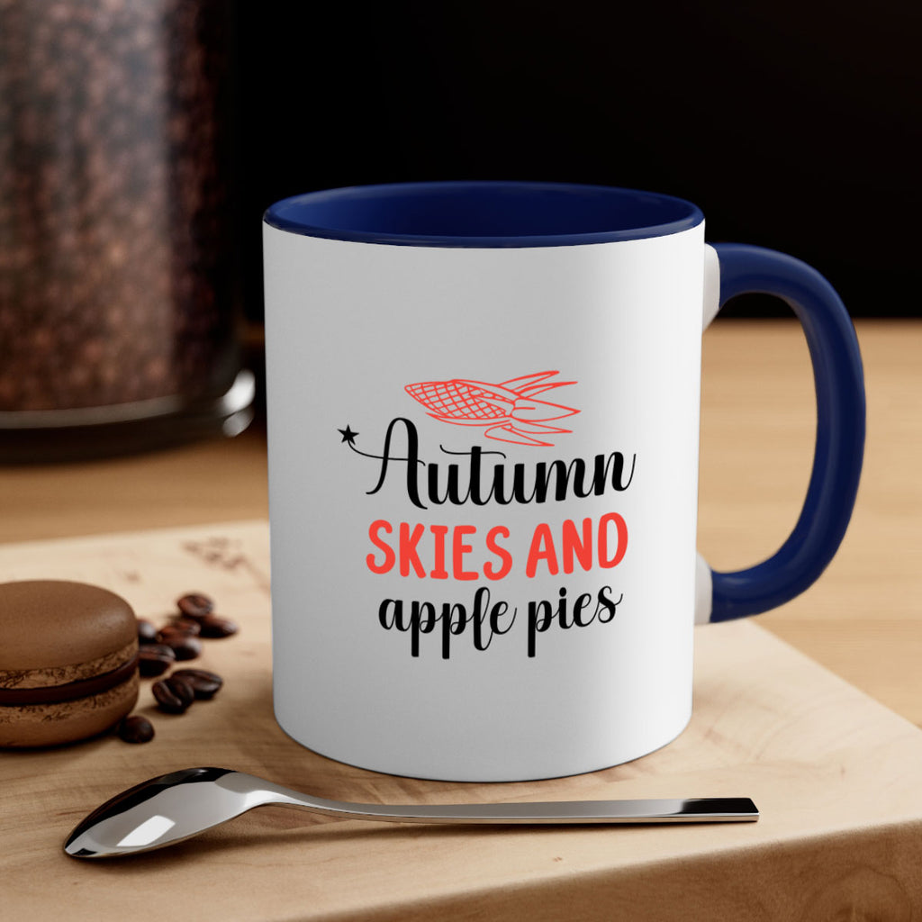 Autumn skies and apple pies 29#- fall-Mug / Coffee Cup